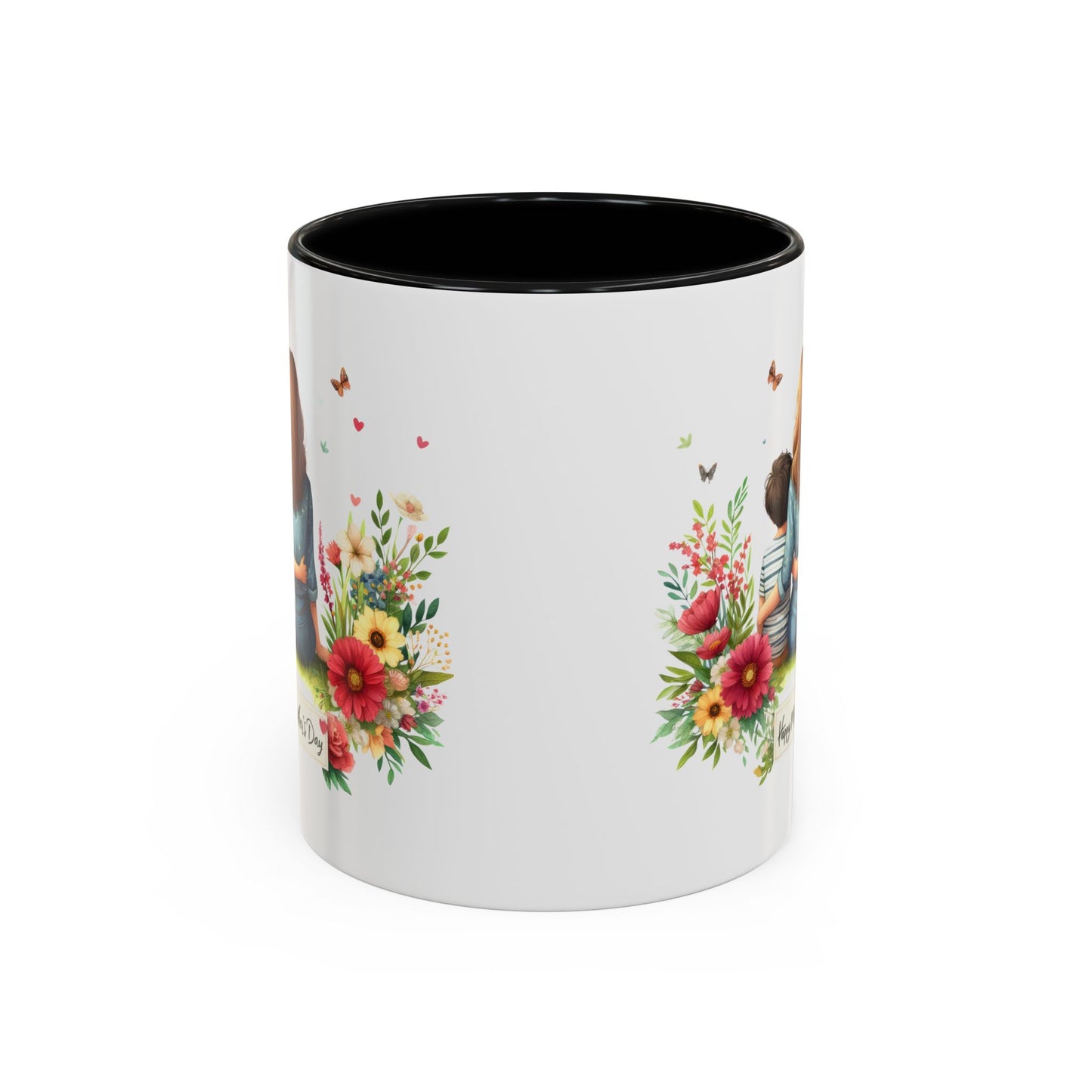 Floral Mother’s Day Coffee Mug, Gift for Moms, Tea Cup for Garden Lovers, Cute Mug for Mother's Day, Inspirational Beverage Mug
