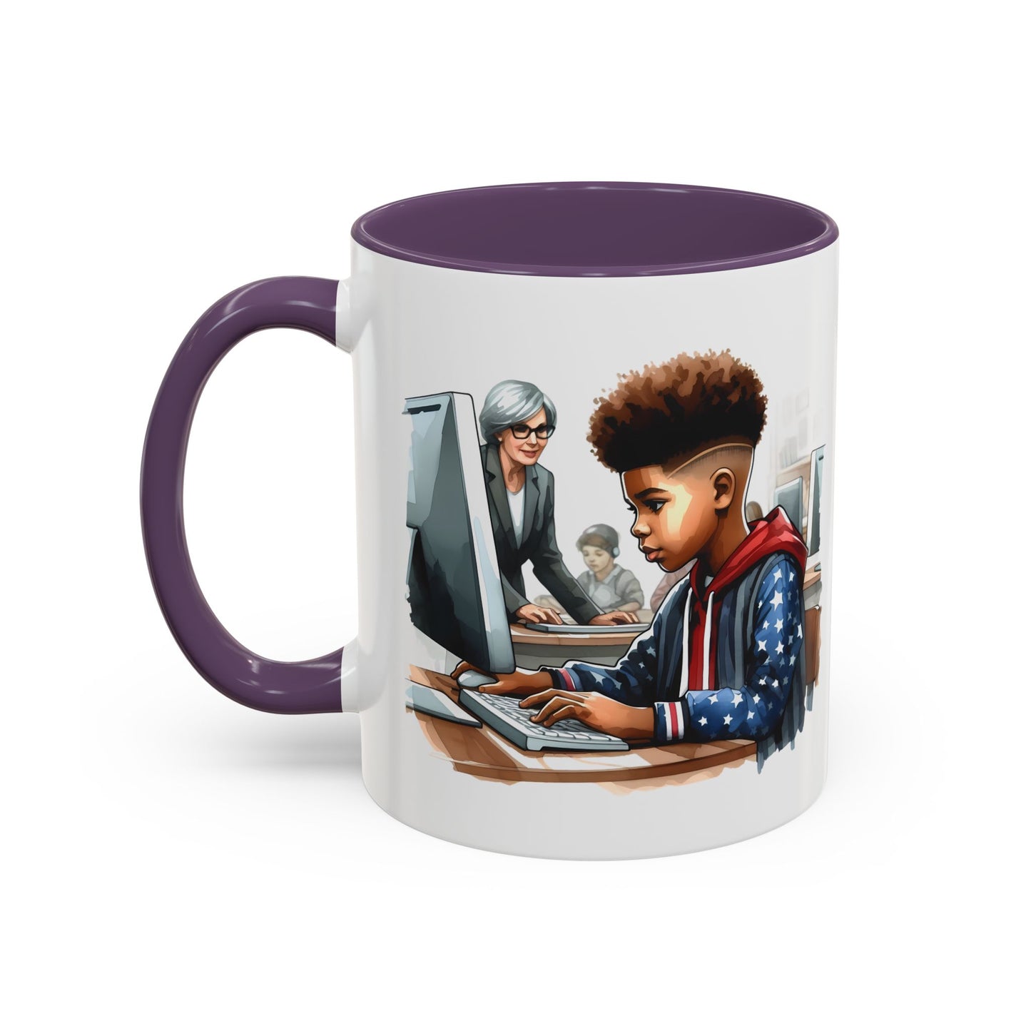 Creative Office Accent Coffee Mug - Perfect for Work, Study, Home Office, Gifts, Teacher Appreciation, Graduation