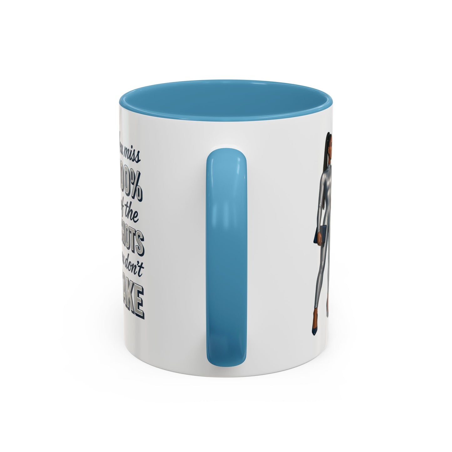 Motivational Accent Coffee Mug - Inspirational Gift for Goal-Diggers, Perfect for Home Office, Birthdays, Graduation, Motivation