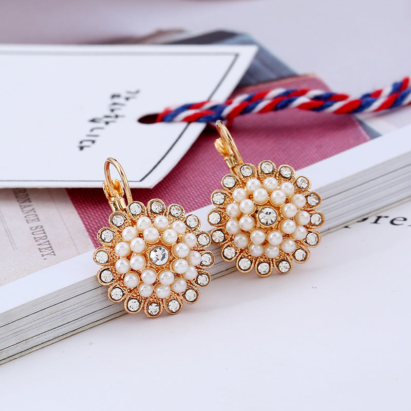 Bohemian Sun Flower Earrings