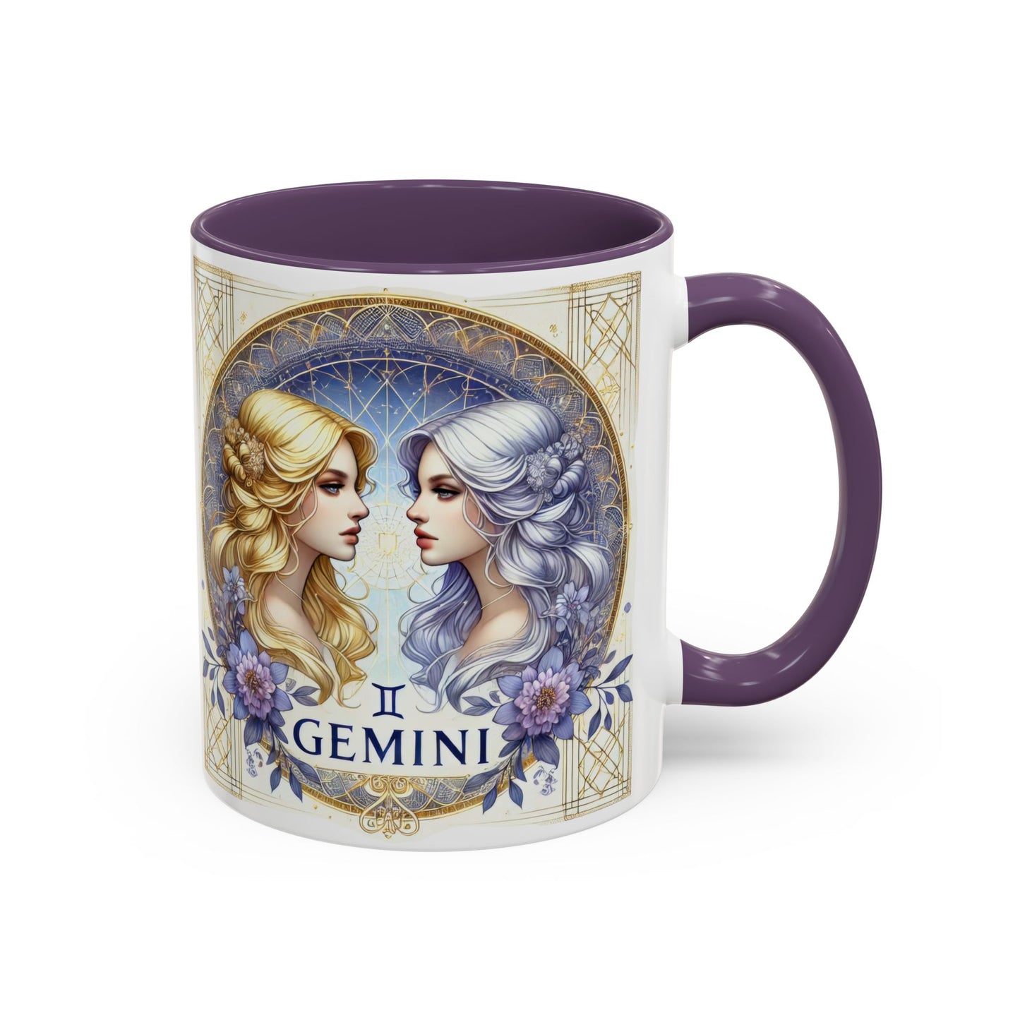 Gemini Astrology Coffee Mug, Horoscope Gift, Zodiac Drinkware, Astrology Lover Present, Personalized Gemini Mug