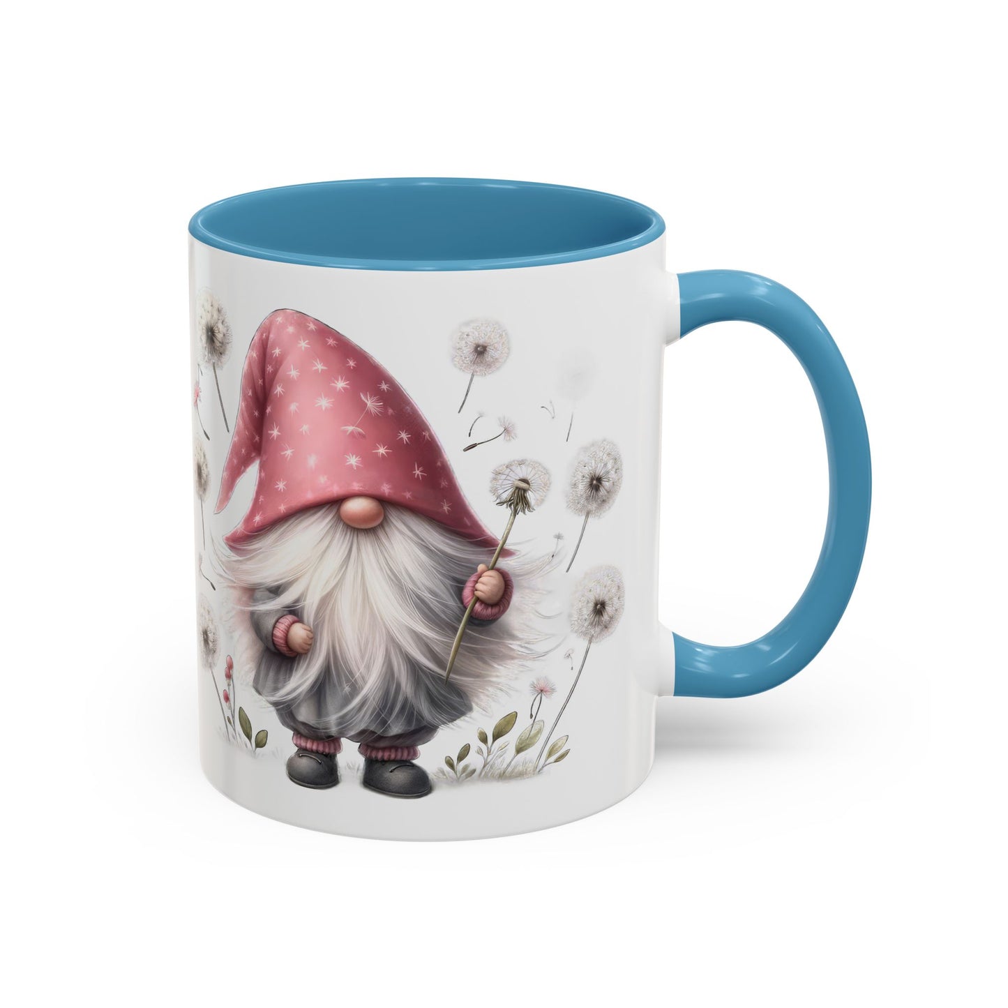 Whimsical Gnome Coffee Mug, Cute Coffee Cup, Garden Home Decor, Perfect Gift for Plant Lovers, Seasonal Celebration Drinkware