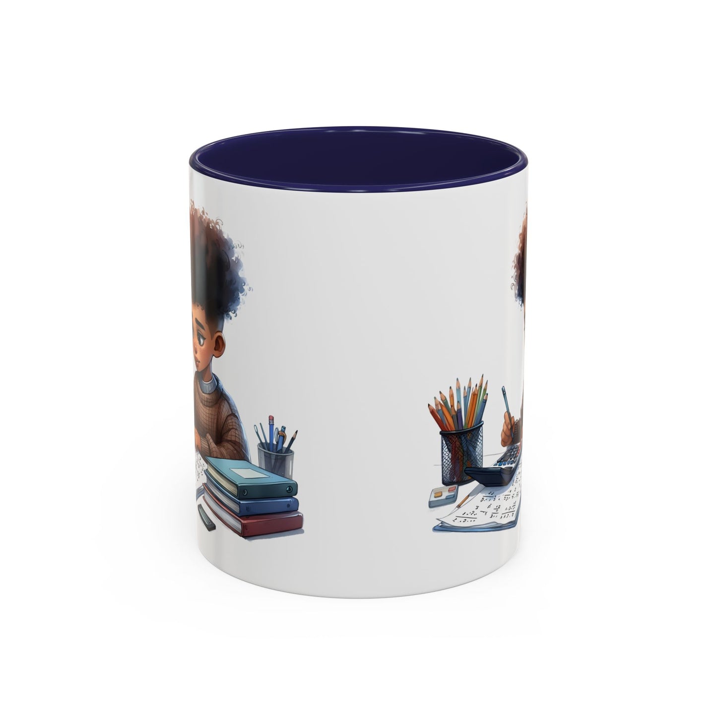 Charming Study Buddy Coffee Mug, Cute Gift for Students, Writers, Back to School, Personalized Teacher Gift, Unique Desk Decor