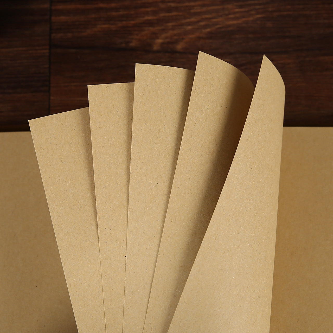 Loose-leaf Portable Retro Kraft Paper Notepad