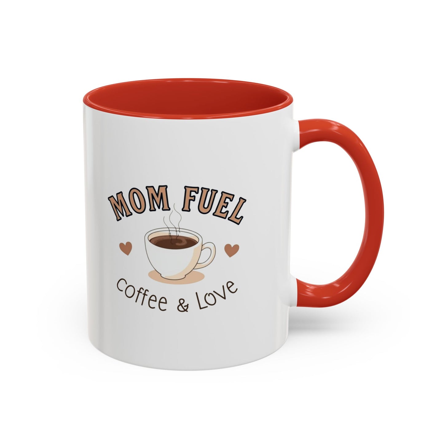 Mom Fuel Coffee Mug - Perfect Gift for Coffee Lovers, Mothers' Day, Birthday, Home Office, Ceramic Mug