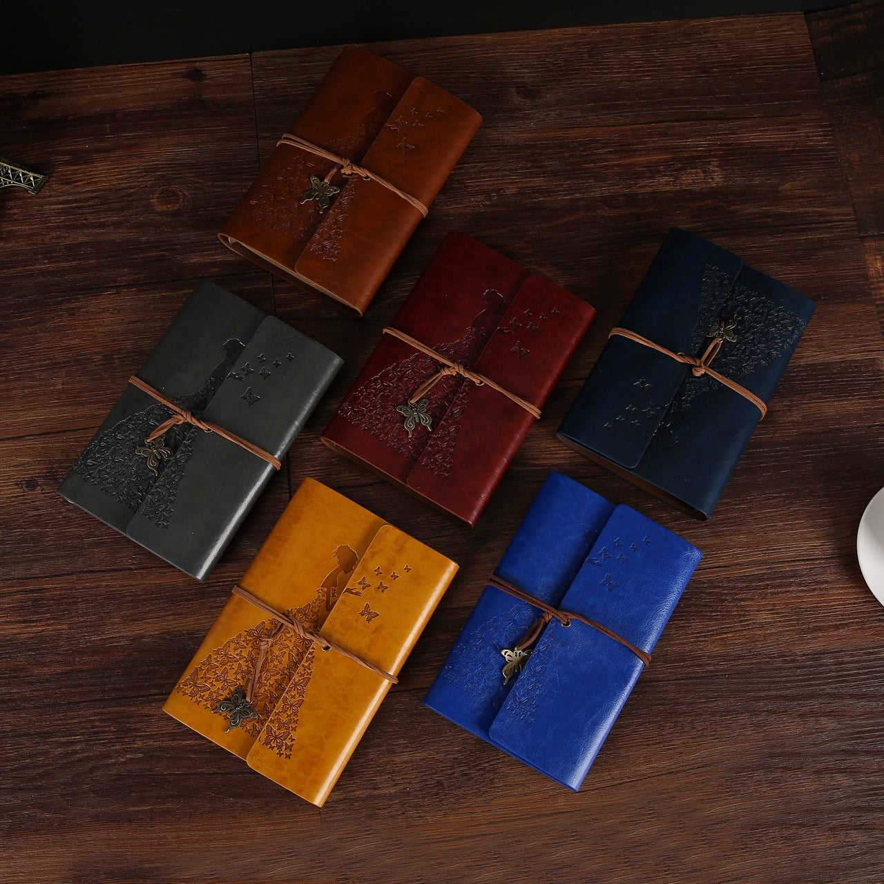 Loose-leaf Portable Retro Kraft Paper Notepad