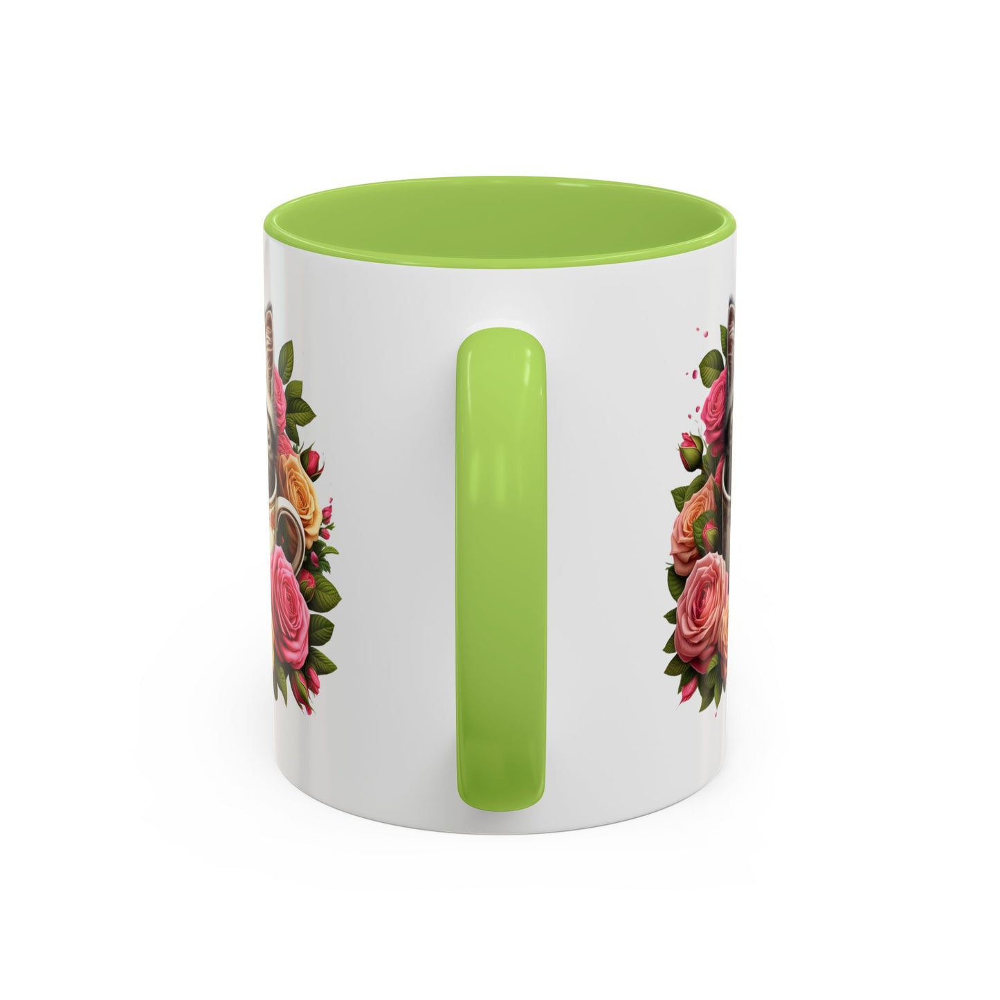 Whimsical Cat Coffee Mug with Floral Accents, Cute Cat Mug, Pet Lover Gift, Tea Cup, Perfect for Cat Lovers, Floral Coffee Cup, [...]