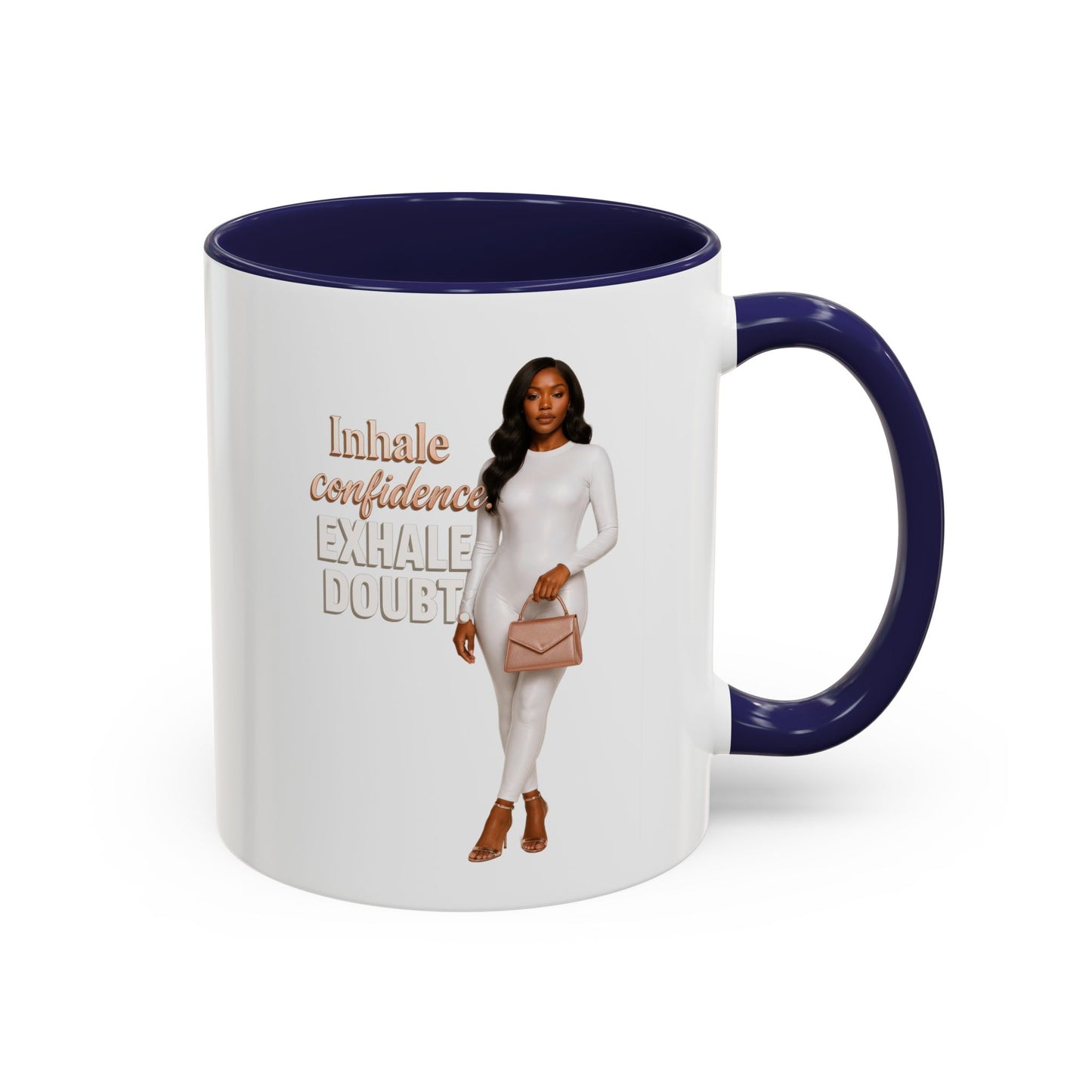 Confidence & Style Coffee Mug - Inspiring Gift for Self-Care, Motivation, Home Office, Birthday, or Any Celebration