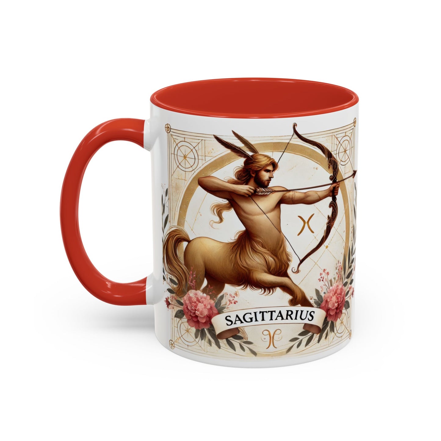 Sagittarius Accent Coffee Mug – 11oz & 15oz – Zodiac Inspired Gift for Astrology Lovers