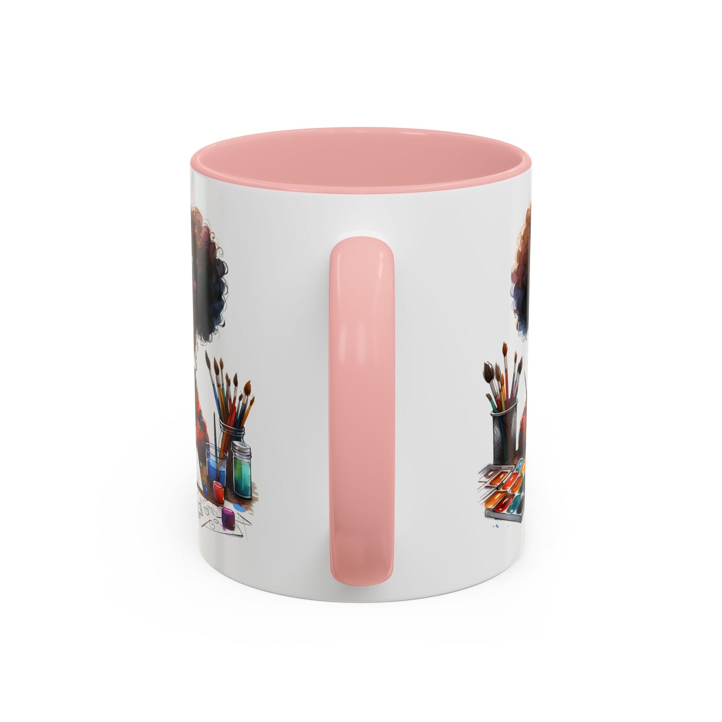 Creative Artist Coffee Mug, Colorful Art Mug, Gift for Artists, Studio Mug, Hot Beverage Cup, Unique Drinkware