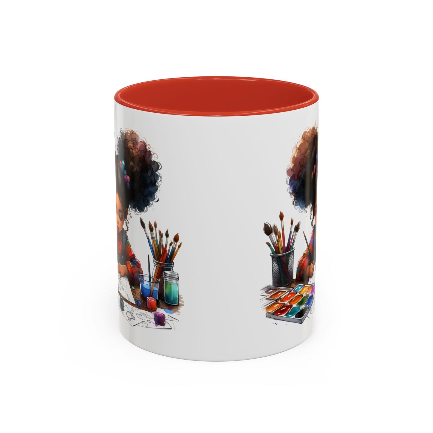 Creative Artist Coffee Mug, Colorful Art Mug, Gift for Artists, Studio Mug, Hot Beverage Cup, Unique Drinkware