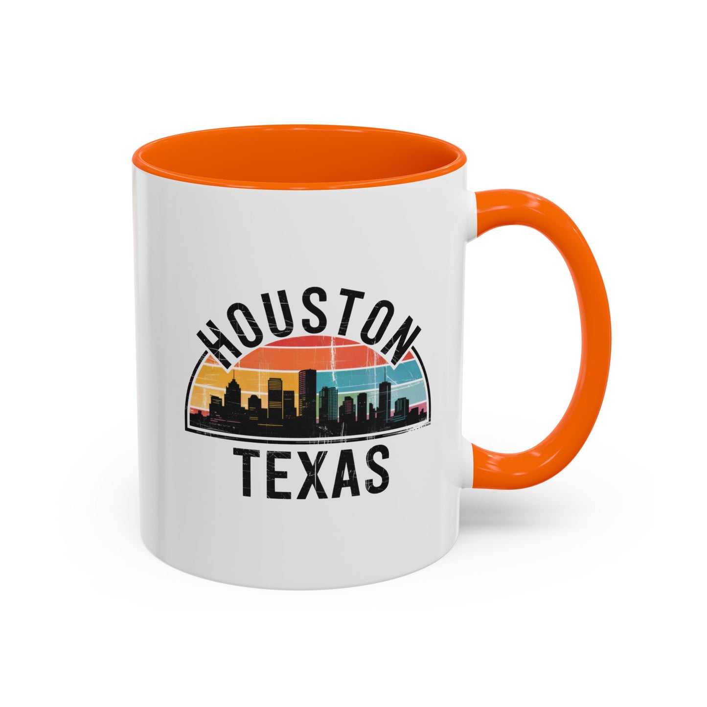 Houston Texas Accent Coffee Mug - Perfect for Souvenir Lovers, Gift for Texas Proud, Travel Mugs, Cityscape Kitchen Decor, Coffee Lovers