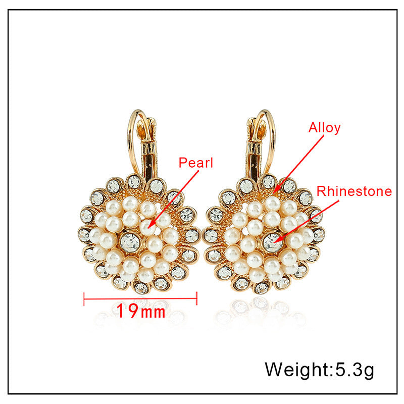 Bohemian Sun Flower Earrings