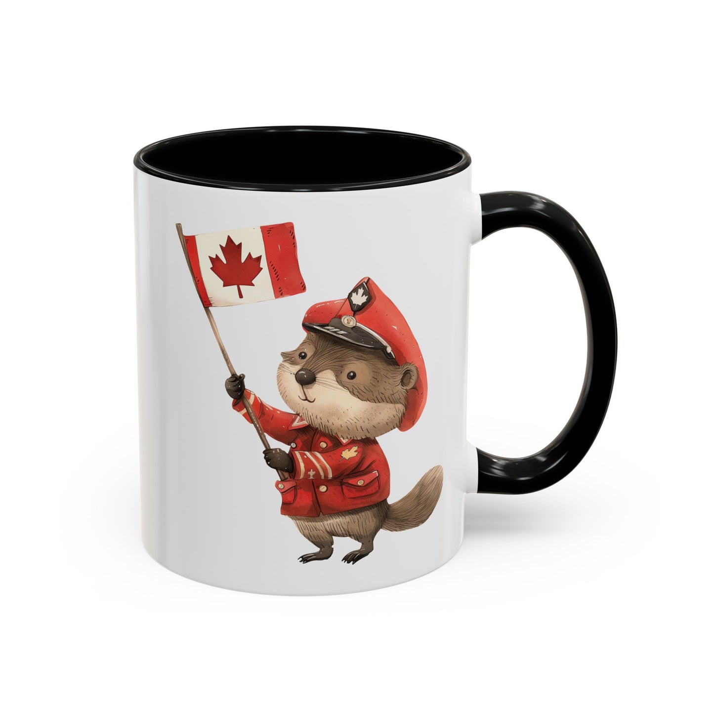 Adorable Canadian Beaver Coffee Mug | Cute Animal Lover Gift, Canada Day Celebration, Home Decor, Fun Office Mug, Tea Lover
