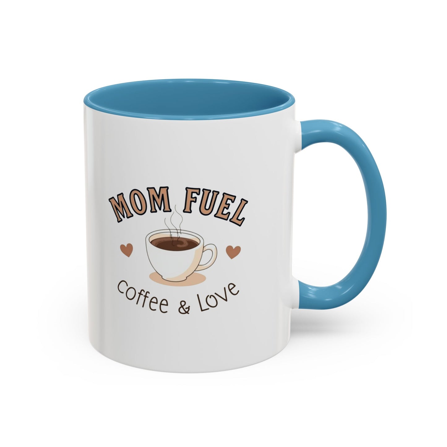 Mom Fuel Coffee Mug - Perfect Gift for Coffee Lovers, Mothers' Day, Birthday, Home Office, Ceramic Mug