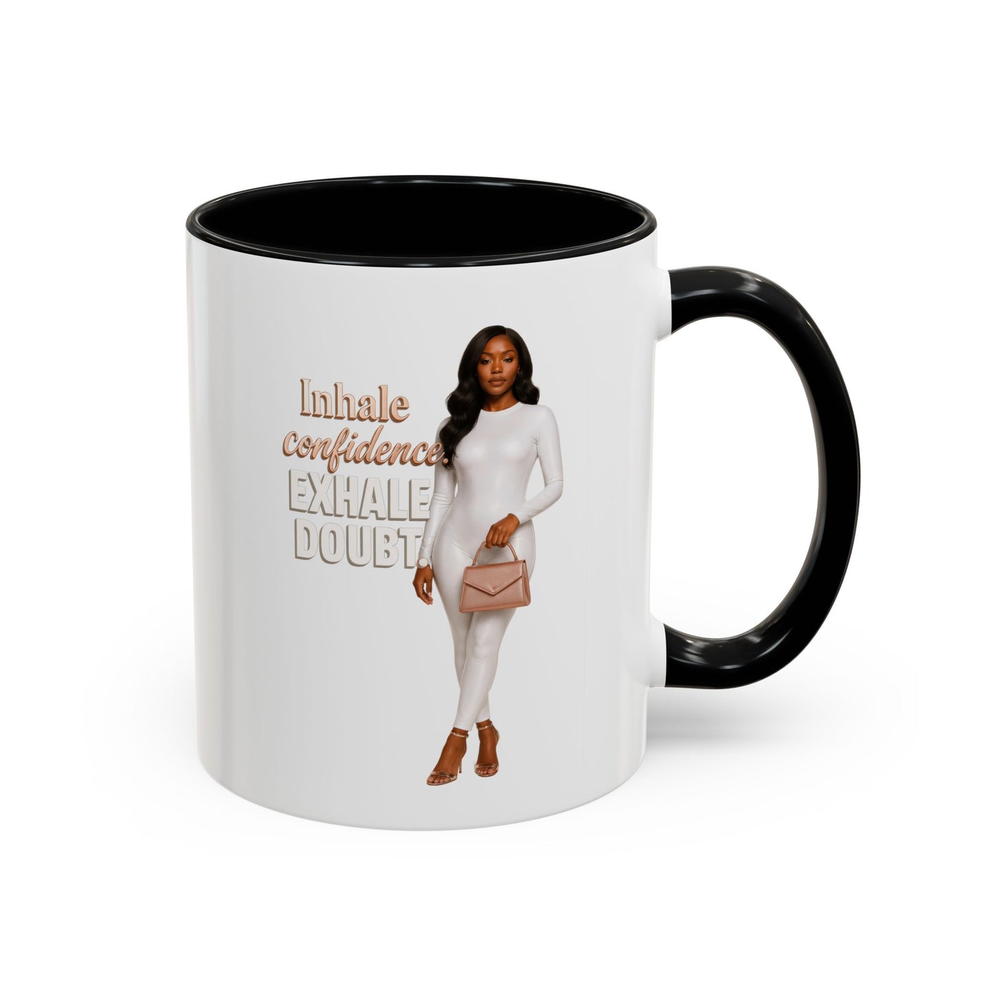 Confidence & Style Coffee Mug - Inspiring Gift for Self-Care, Motivation, Home Office, Birthday, or Any Celebration