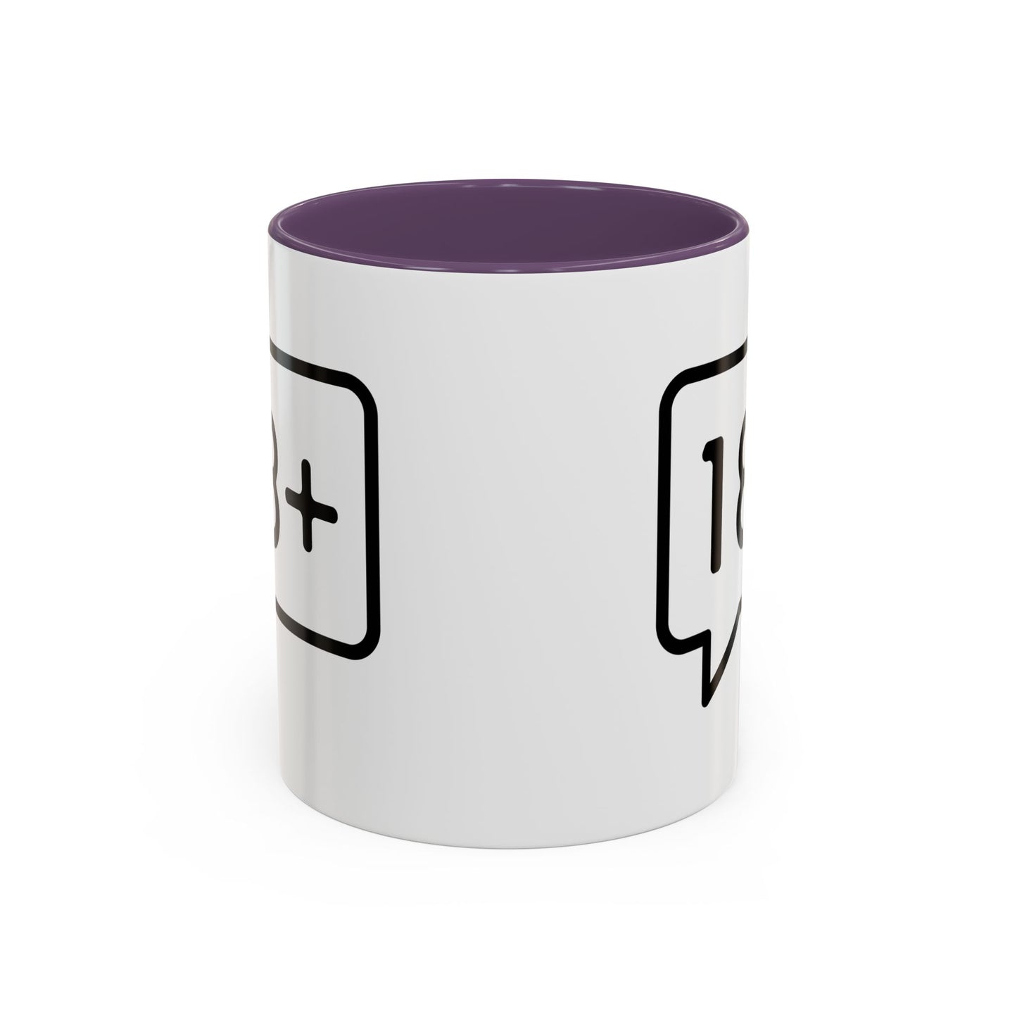 Adult-Only Accent Coffee Mug | Fun 18+ Design, Gift for Coffee Lovers, Unique Housewarming Gift, Perfect for Birthdays, Funny Office Mug