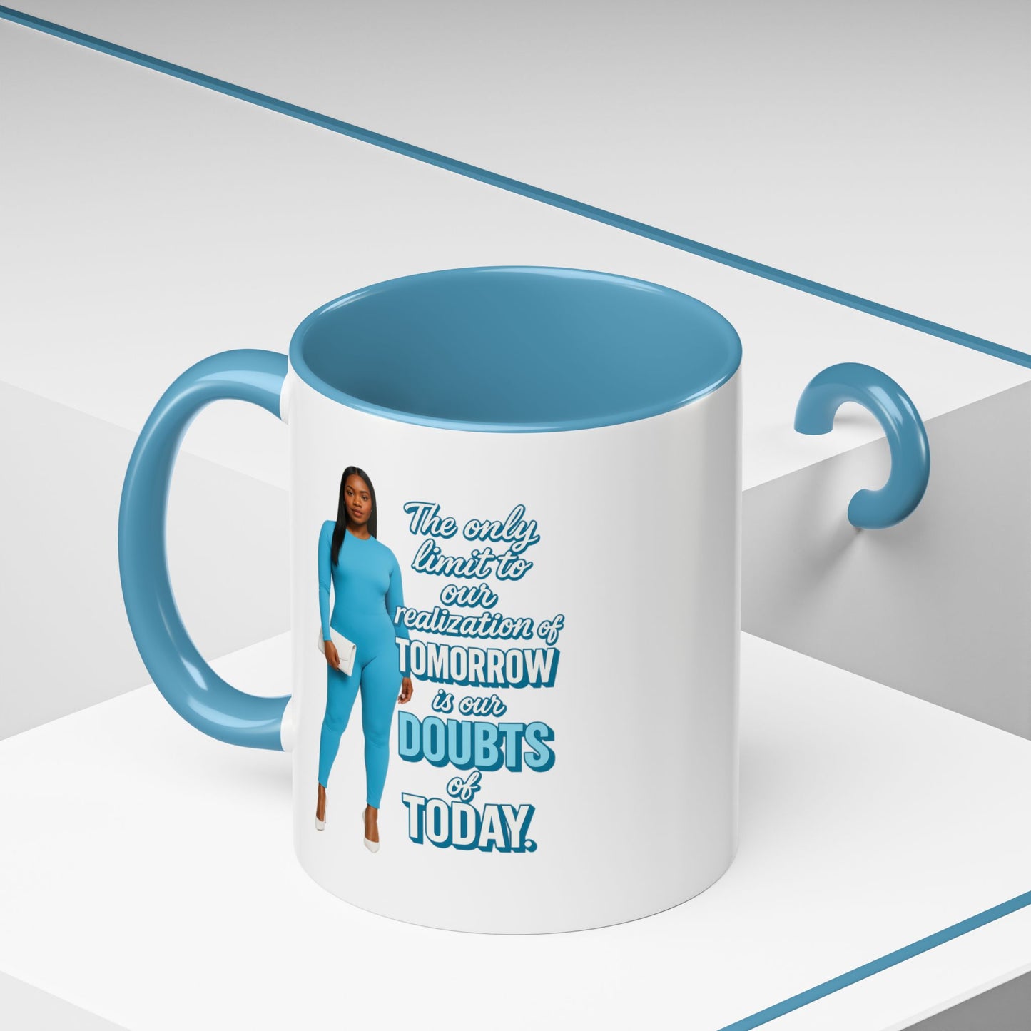 Inspirational Coffee Mug - Motivational Gift for Friends, Journaling, Home Office Decor, Self-Improvement, Daily Affirmation