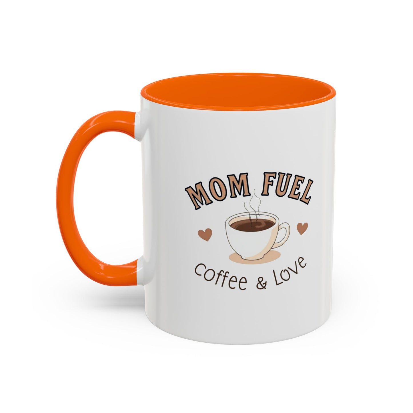 Mom Fuel Coffee Mug - Perfect Gift for Coffee Lovers, Mothers' Day, Birthday, Home Office, Ceramic Mug