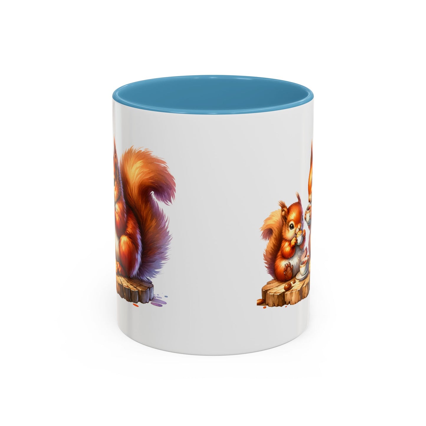 Whimsical Squirrel Coffee Mug - Perfect Gift for Animal Lovers, Cute Kitchen Decor, Hot Beverage Lover's Cup, Cozy Vibe Mugs