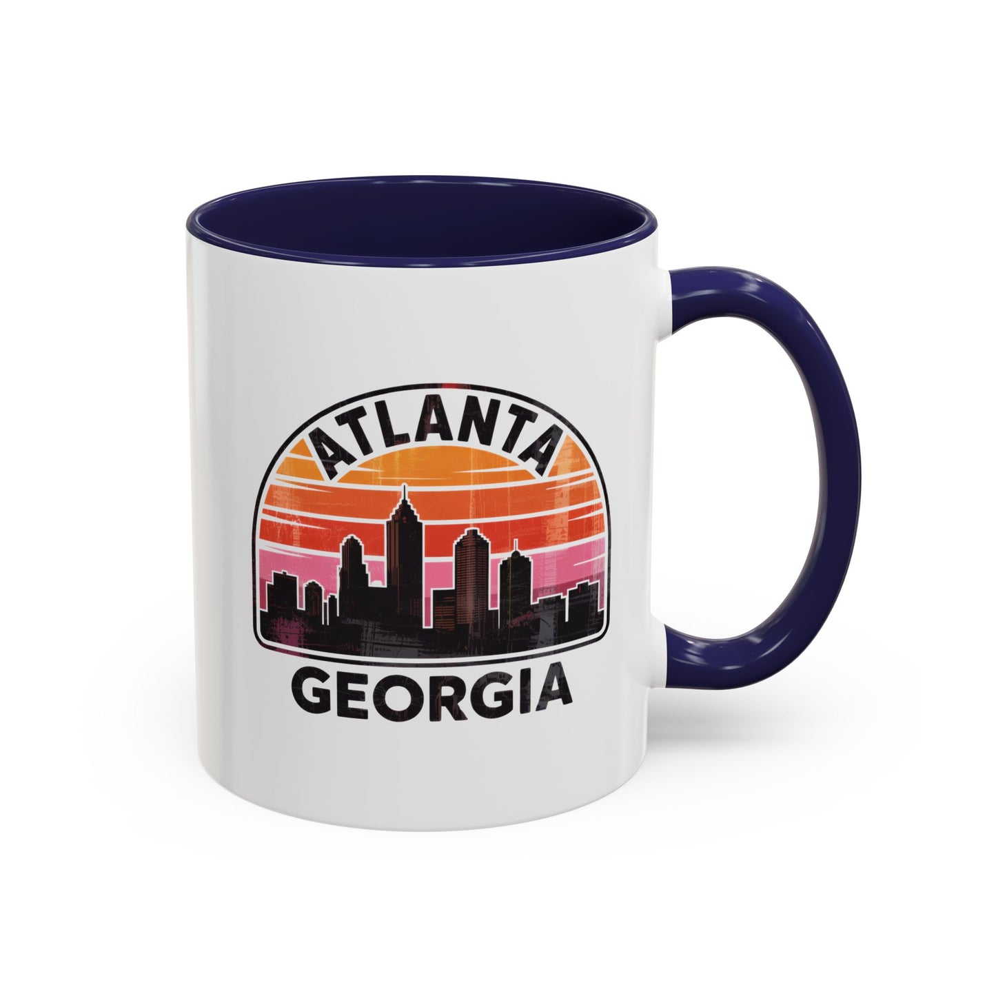 Vibrant Atlanta Coffee Mug - Perfect for Home or Office, Gift for Coffee Lovers, Souvenir for Travelers, Georgia Pride