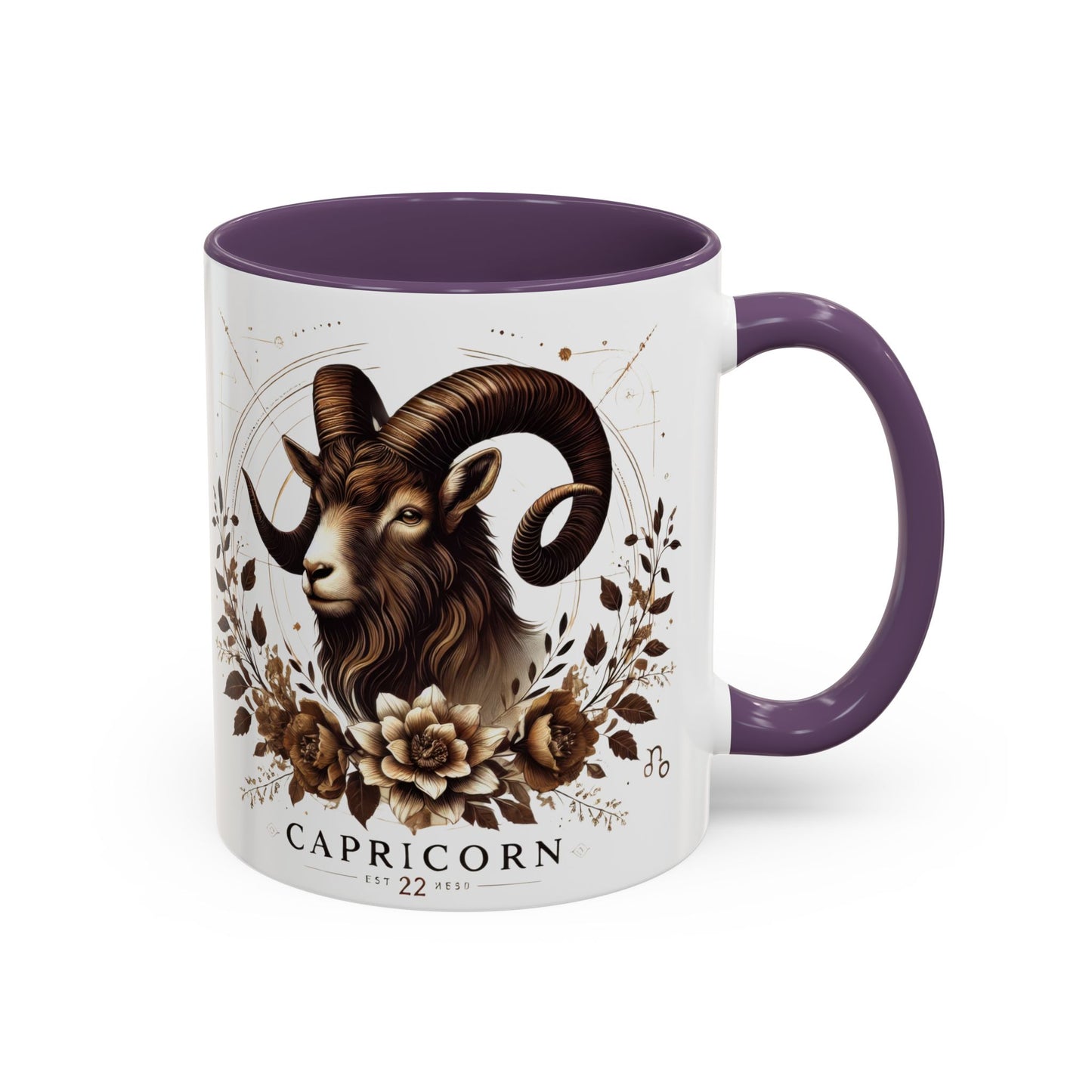 Capricorn Zodiac Coffee Mug - Elegant Astrological Design for Astrology Lovers