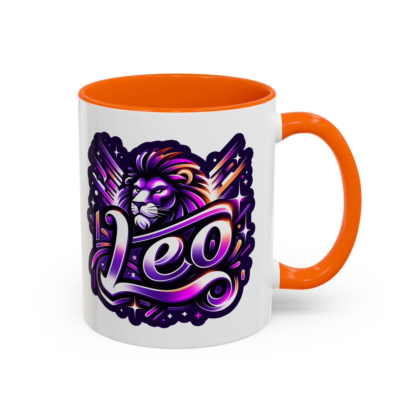 Vibrant Zodiac Leo Coffee Mug, Astrology Gift, Personalized Mug for Leo, Birthday Gift, Unique Home Décor