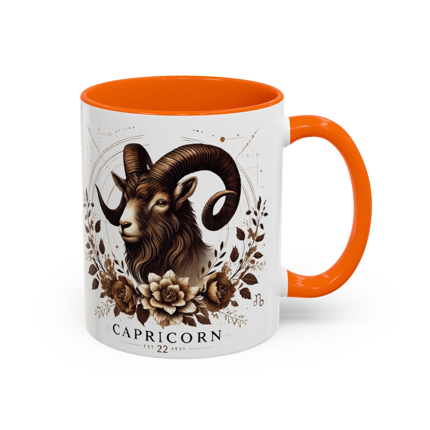 Capricorn Zodiac Coffee Mug - Elegant Astrological Design for Astrology Lovers