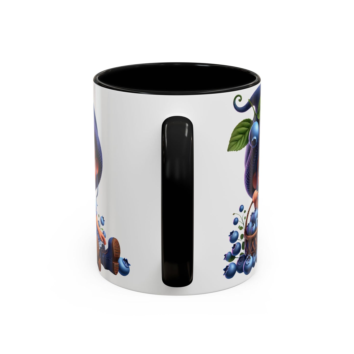 Cute Blueberry Girl Coffee Mug - 11oz & 15oz