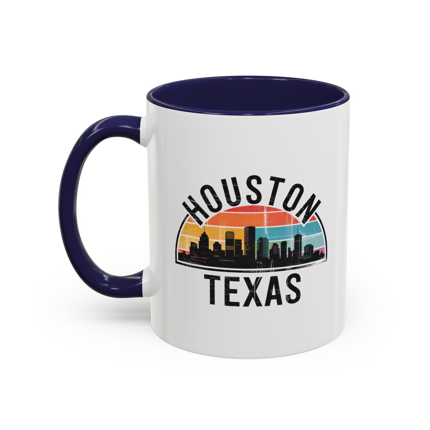 Houston Texas Accent Coffee Mug - Perfect for Souvenir Lovers, Gift for Texas Proud, Travel Mugs, Cityscape Kitchen Decor, Coffee Lovers
