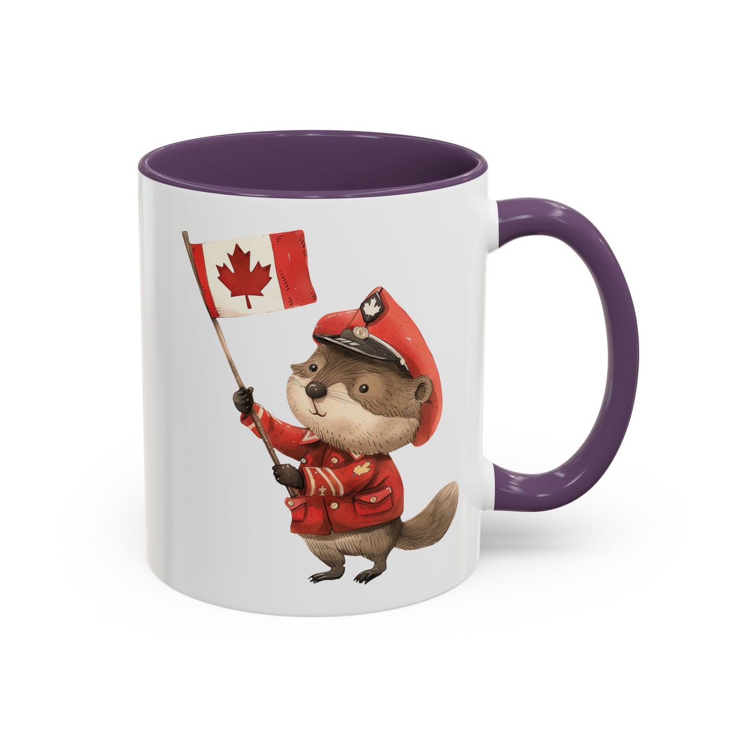 Adorable Canadian Beaver Coffee Mug | Cute Animal Lover Gift, Canada Day Celebration, Home Decor, Fun Office Mug, Tea Lover