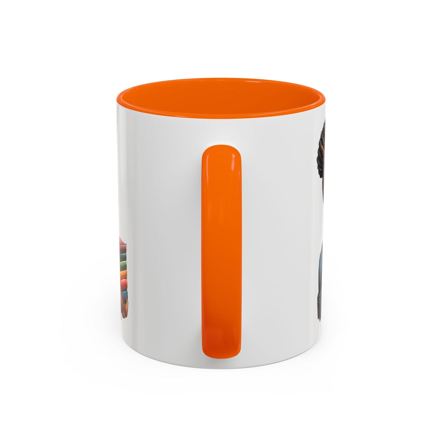 Accent Coffee Mug with Empowering Design, Student Gift, Books Lover Mug, Motivational Cup, School Supplies