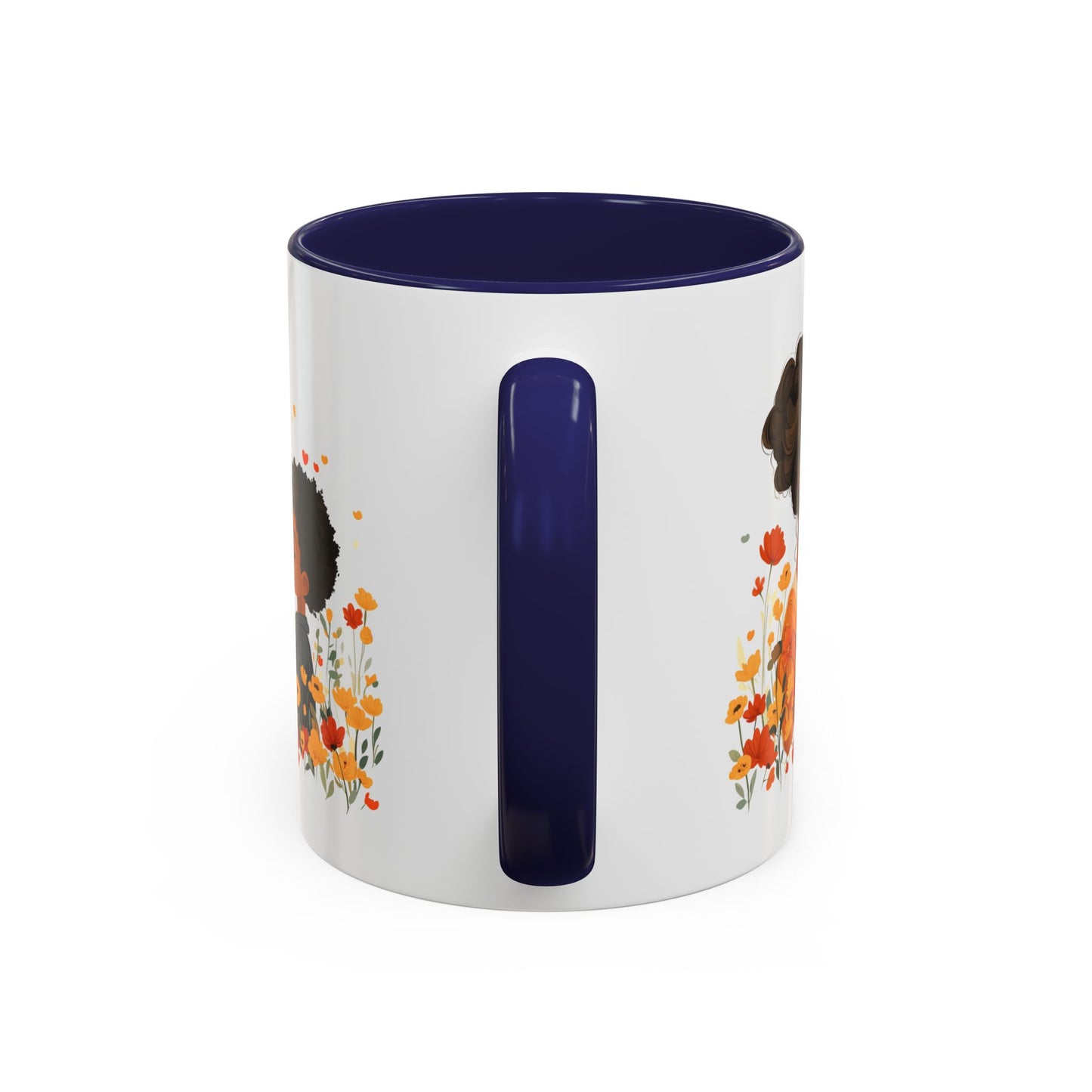 Warm Embrace Floral Coffee Mug - Perfect Gift for Moms, Mother's Day, Family Love, Cozy Mornings, Mom and Child Duo