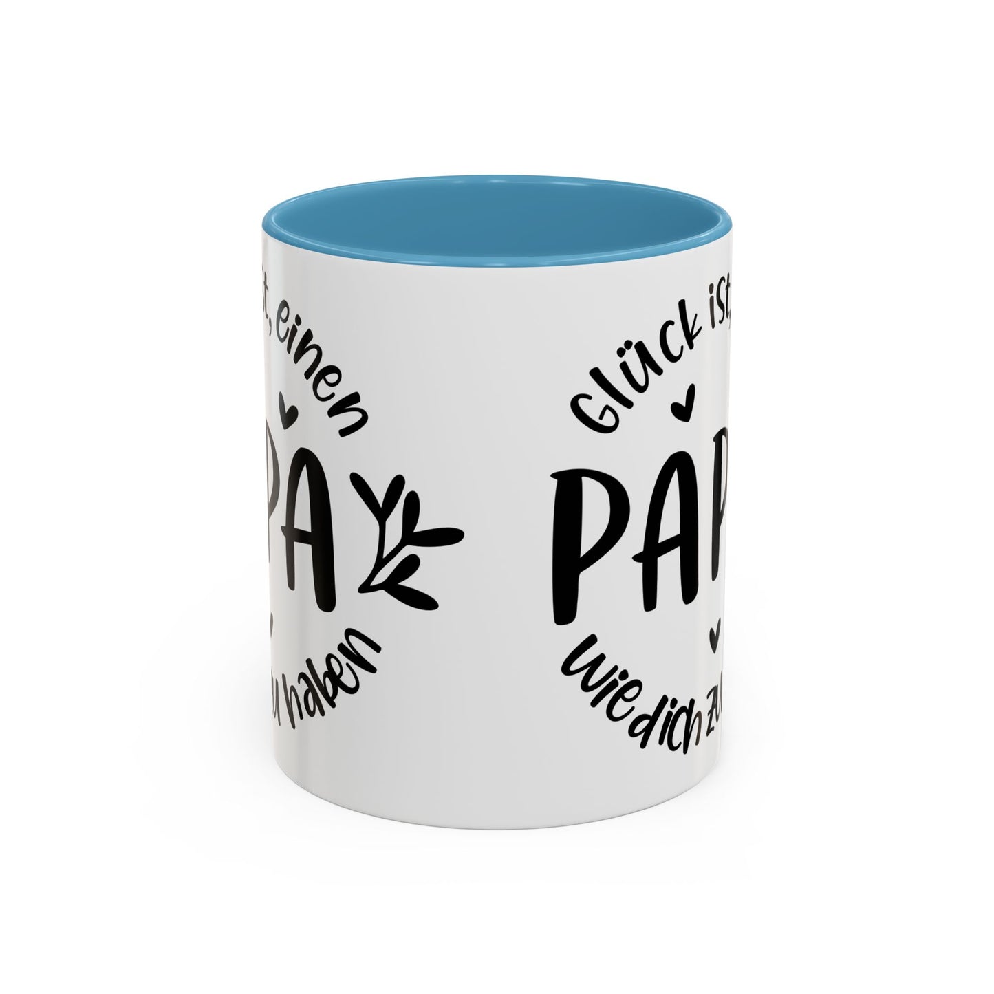 Father's Day Accent Coffee Mug - Perfect Gift for Dad, Funny Coffee Cup, Customizable Mug, Gifts for Papa, Unique Kitchenware