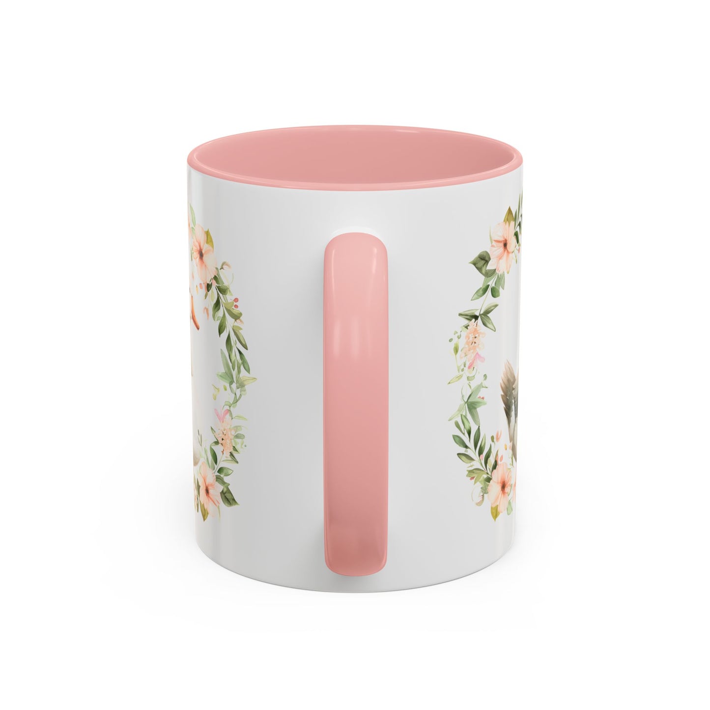 Floral Goose Accent Coffee Mug | Nature Lover Gift, Home Decor, Coffee Lover, Office Mug, Mother's Day Gift