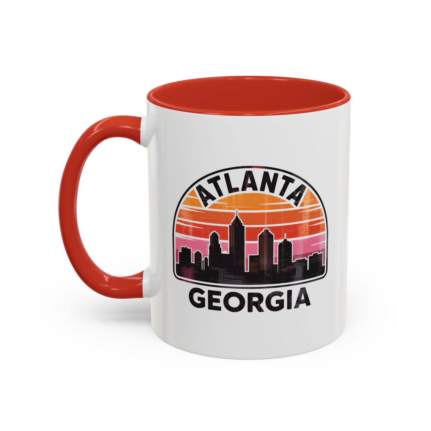 Vibrant Atlanta Coffee Mug - Perfect for Home or Office, Gift for Coffee Lovers, Souvenir for Travelers, Georgia Pride