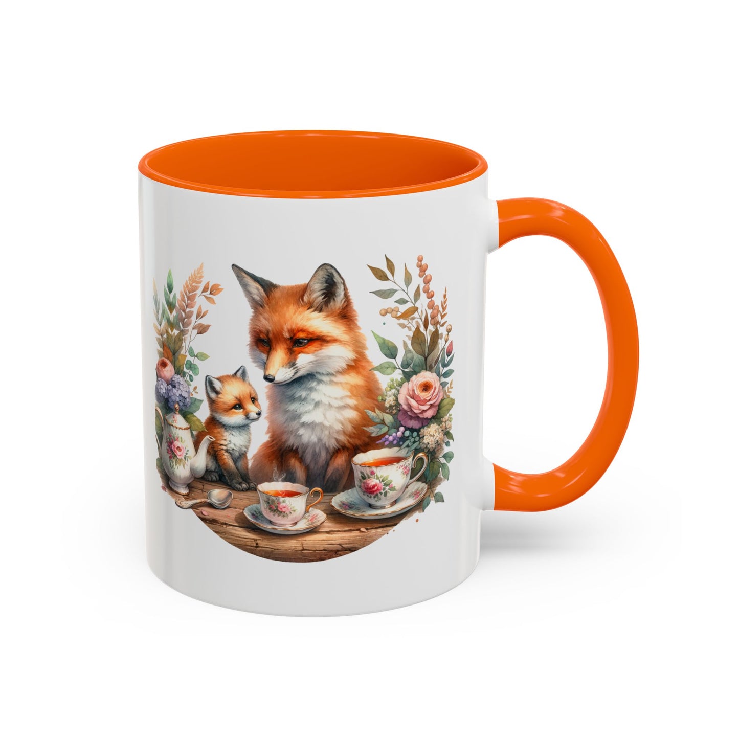 Whimsical Fox Art Coffee Mug - Perfect Gift for Nature Lovers, Home Decor, Animal Enthusiasts, Birthday, Mother's Day