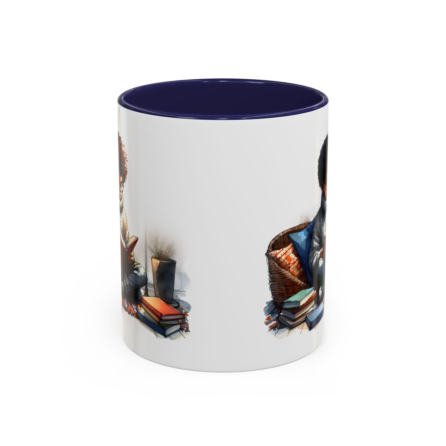 Cozy Reading Mug: Perfect Gift for Book Lovers, Cute Coffee Cup, Unique Home Decor, Ideal for Cozy Mornings, Fun Birthday Present