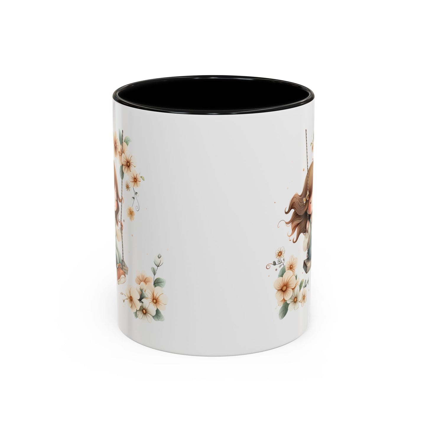 Whimsical Floral Coffee Mug - Cute Gift for Tea Lovers, Cozy Home Decor, Spring Celebration, Enjoy Your Favorite Beverages