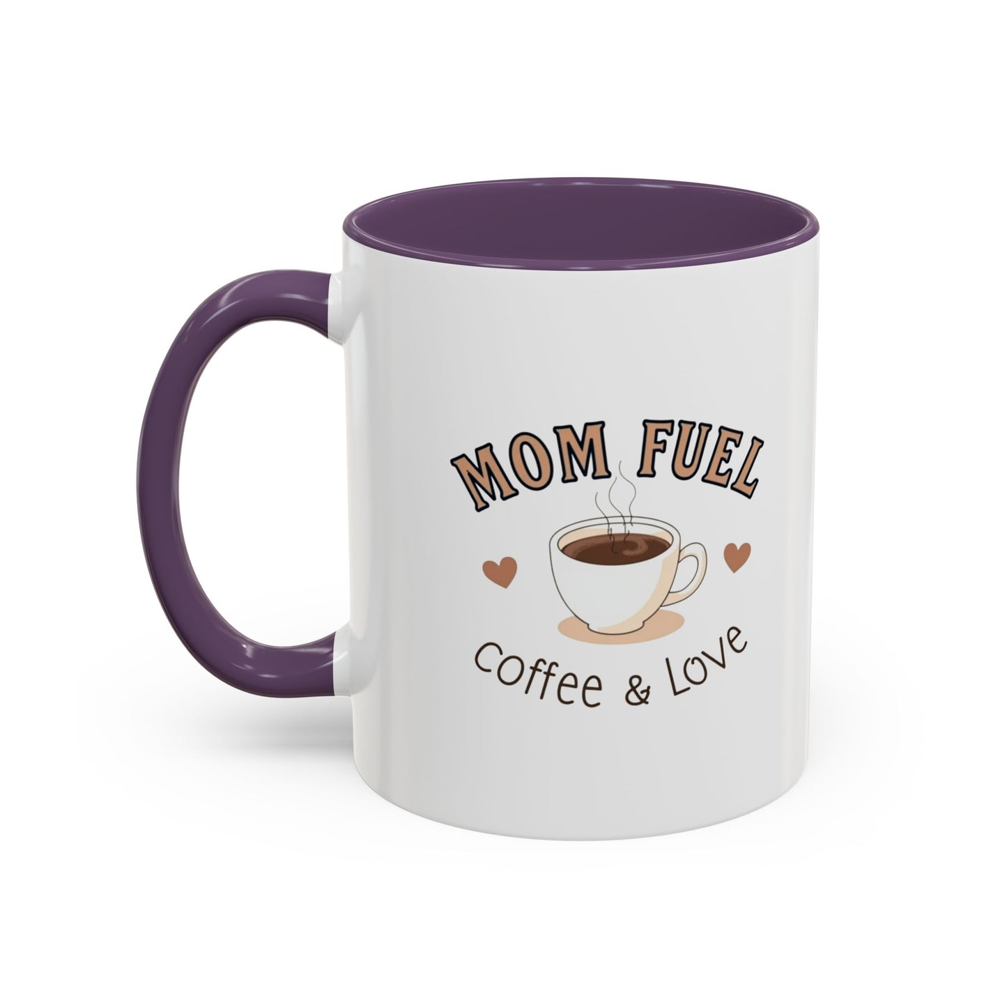 Mom Fuel Coffee Mug - Perfect Gift for Coffee Lovers, Mothers' Day, Birthday, Home Office, Ceramic Mug