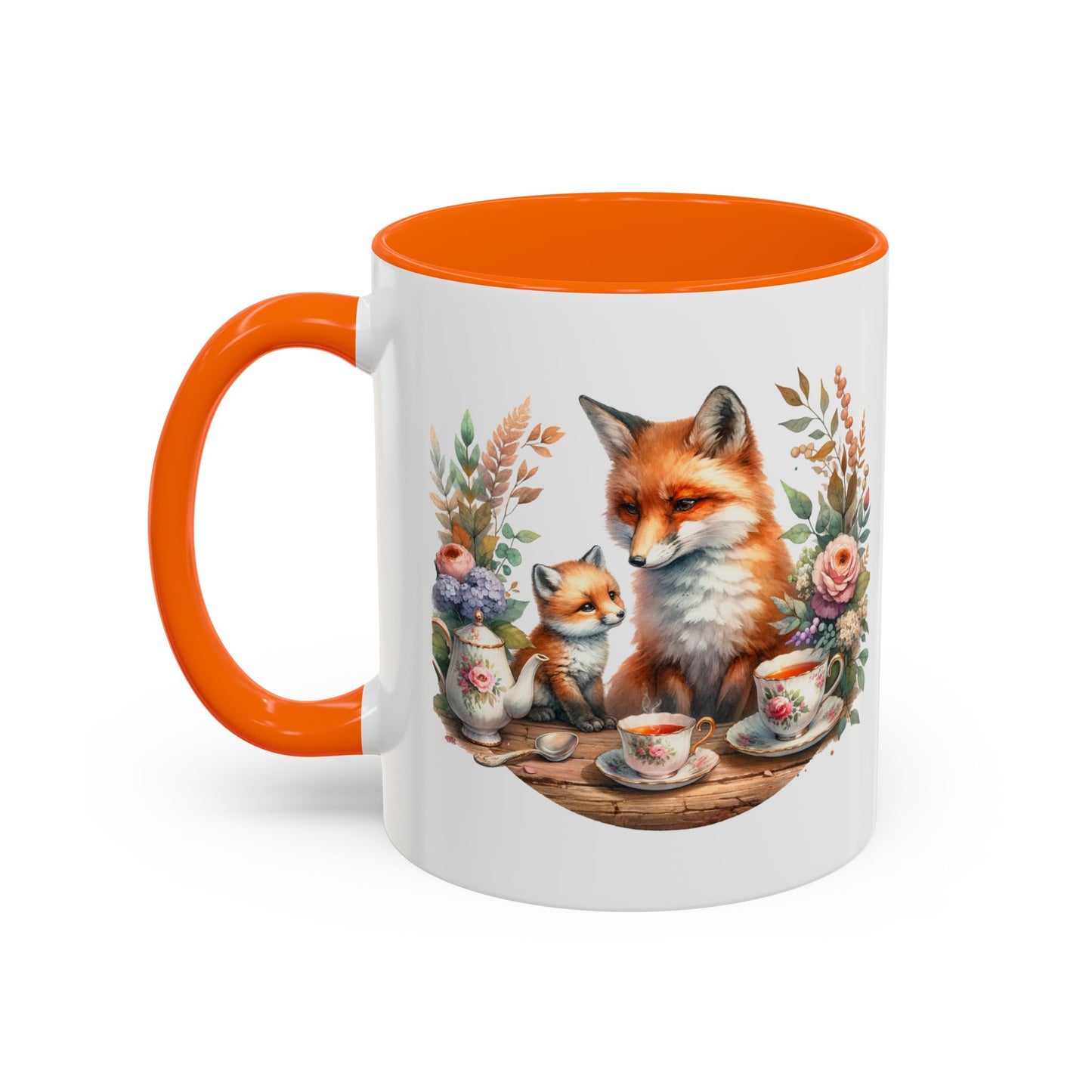 Whimsical Fox Art Coffee Mug - Perfect Gift for Nature Lovers, Home Decor, Animal Enthusiasts, Birthday, Mother's Day