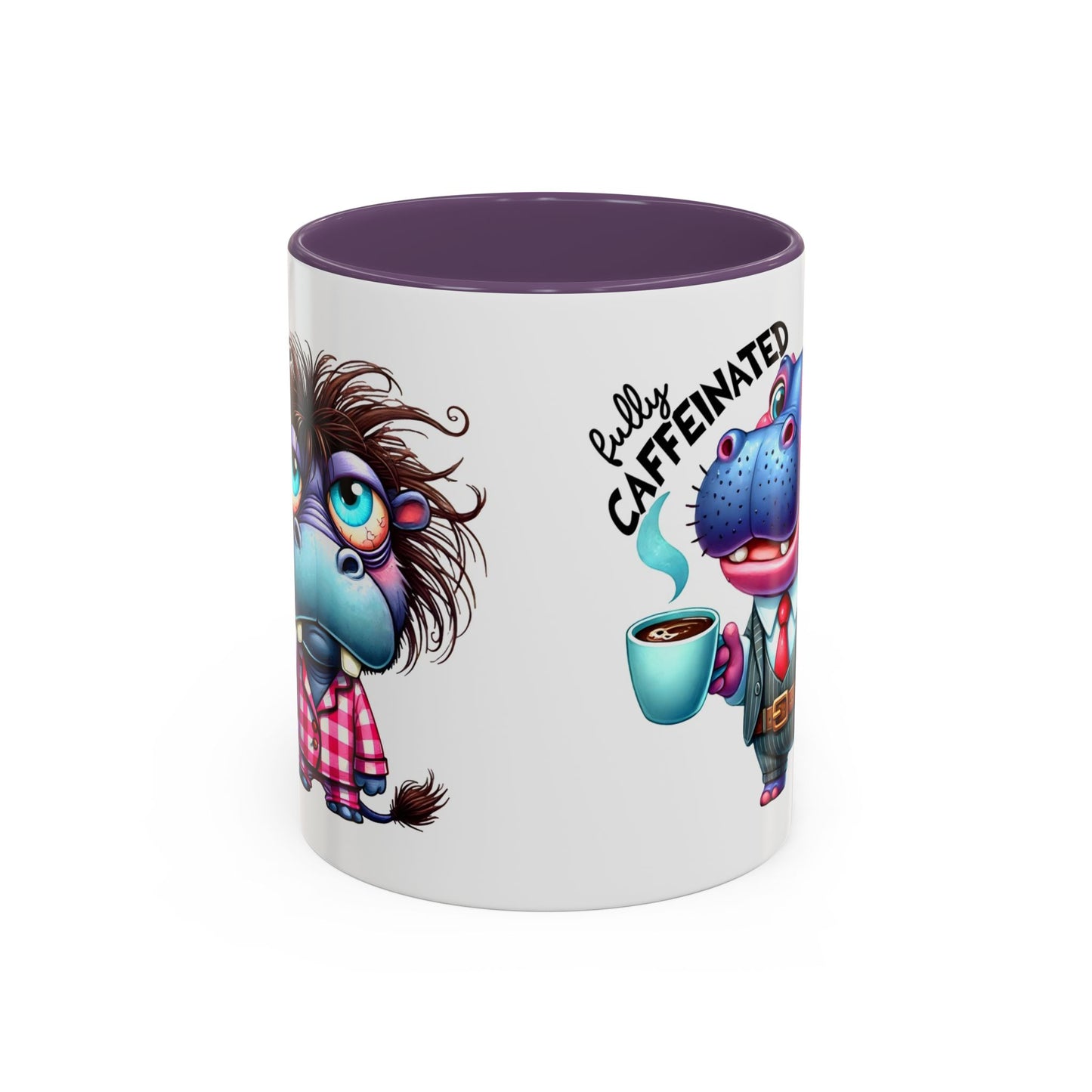 Whimsical Coffee Mug, Fun Animal Characters, Perfect Gift for Coffee Lovers, Quirky Office Decor, Birthday, Christmas