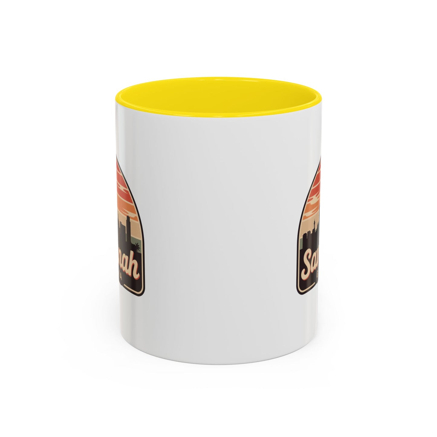 Savannah Skyline Accent Coffee Mug - Perfect for Gifts, Souvenirs, Festivals, Home Decor, Coffee Lovers