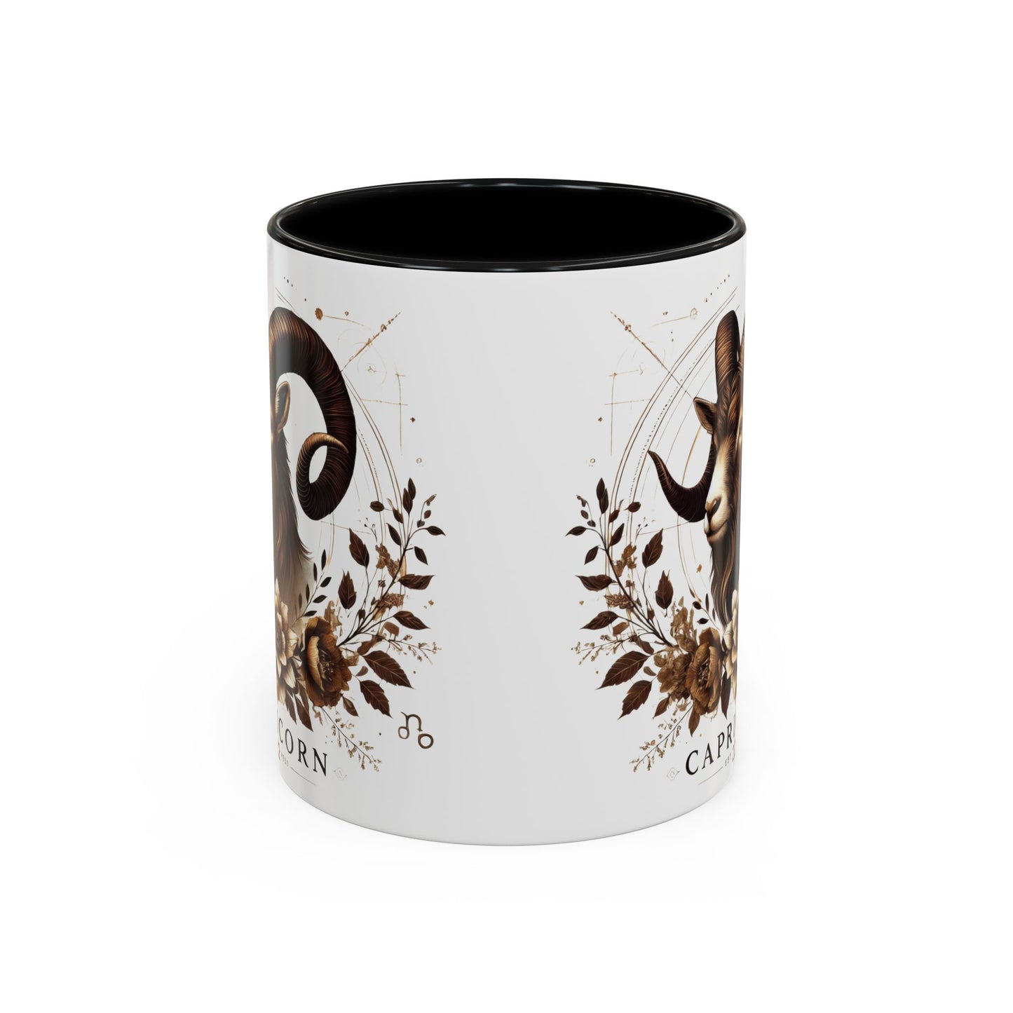 Capricorn Zodiac Coffee Mug - Elegant Astrological Design for Astrology Lovers