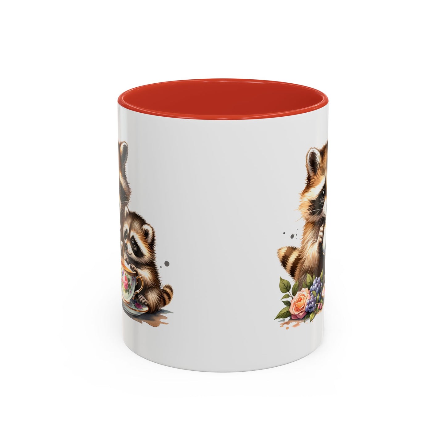 Whimsical Raccoon Coffee Mug - Perfect Gift for Animal Lovers, Cute Kitchen Decor, Tea Lovers, Nature Enthusiasts, Mother's Day