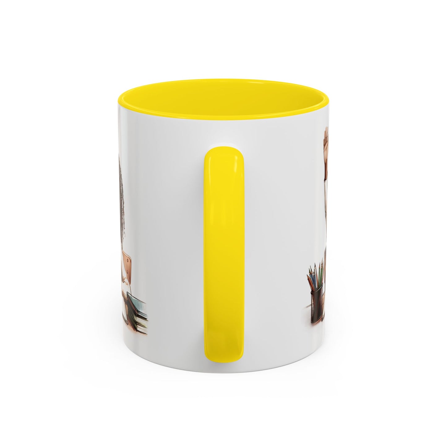 Cheerful Kids' Coffee Mug, Empowering Gift for Students, Classroom, Back to School, Fun Celebrate Learning Mug