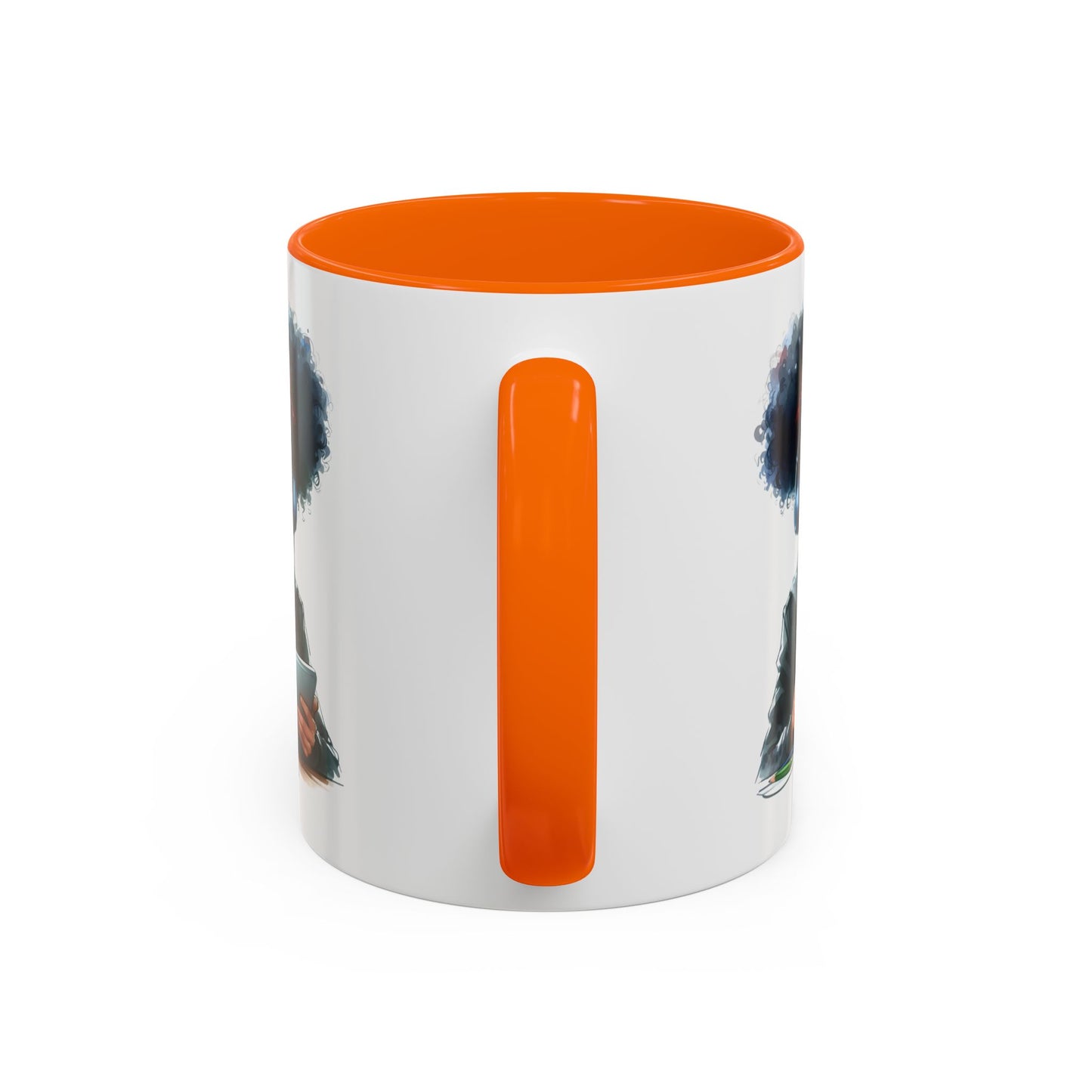 Chic Student Accent Coffee Mug | Ideal for Study Sessions, Gifts for Students, Home Office Decor, Birthday Surprise, Cozy Vibes