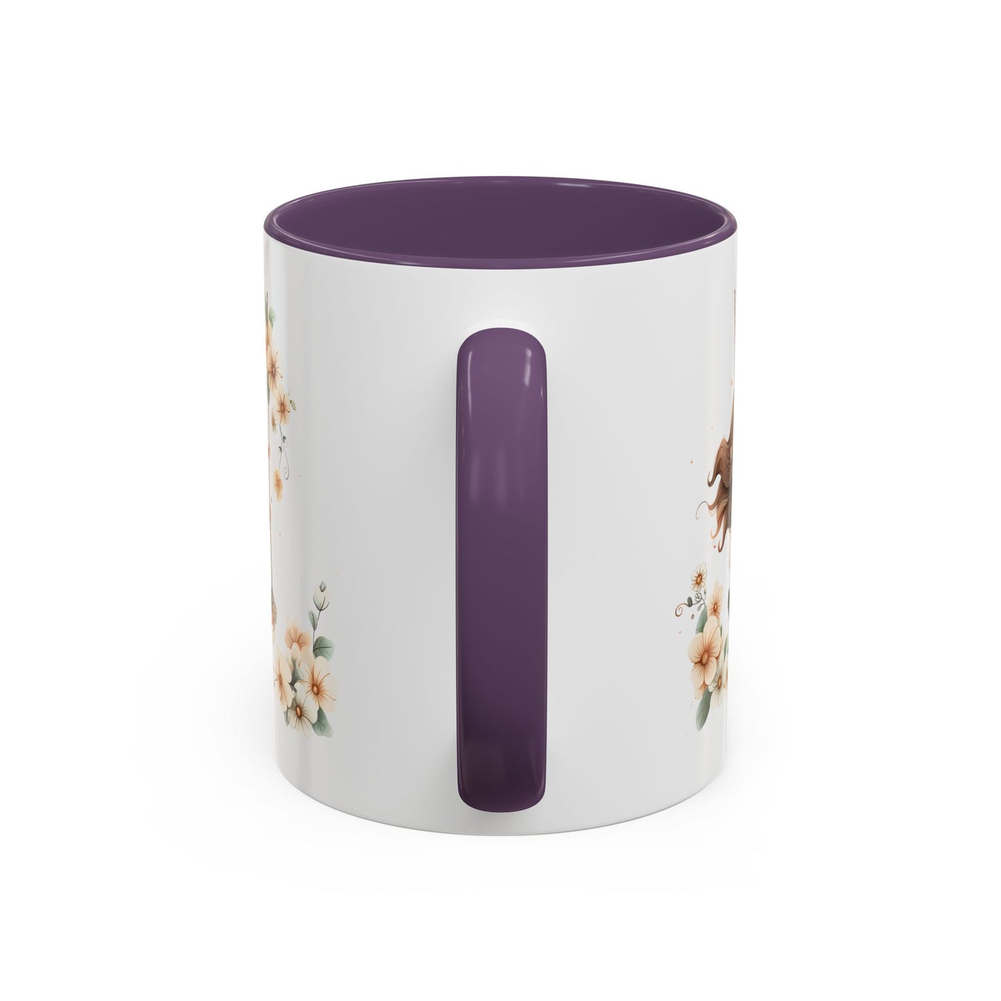 Whimsical Floral Coffee Mug - Cute Gift for Tea Lovers, Cozy Home Decor, Spring Celebration, Enjoy Your Favorite Beverages