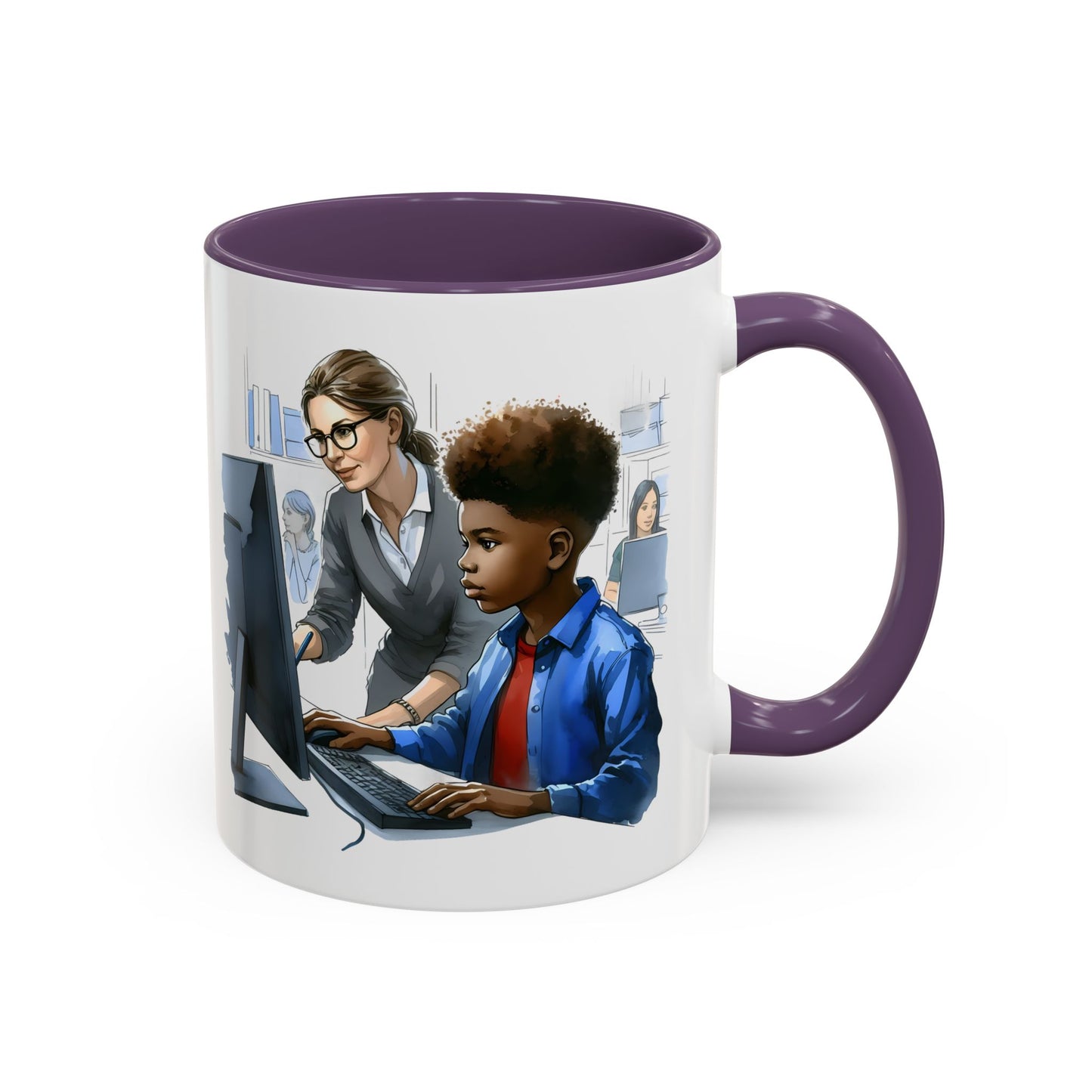 Empowering Desk Coffee Mug with Inspirational Design, Work Mug, Office Decor, Motivational Gift, Teacher Appreciation