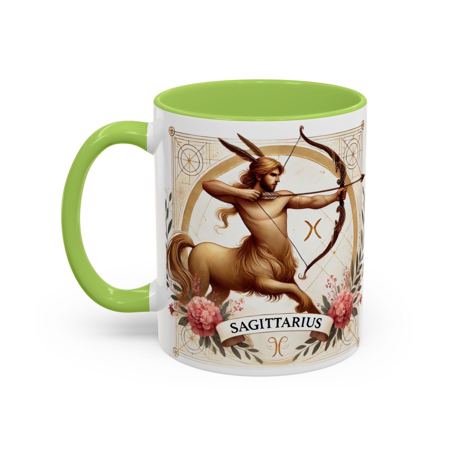 Sagittarius Accent Coffee Mug – 11oz & 15oz – Zodiac Inspired Gift for Astrology Lovers